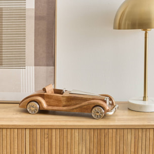 Voiture déco Johan H.11cm marron