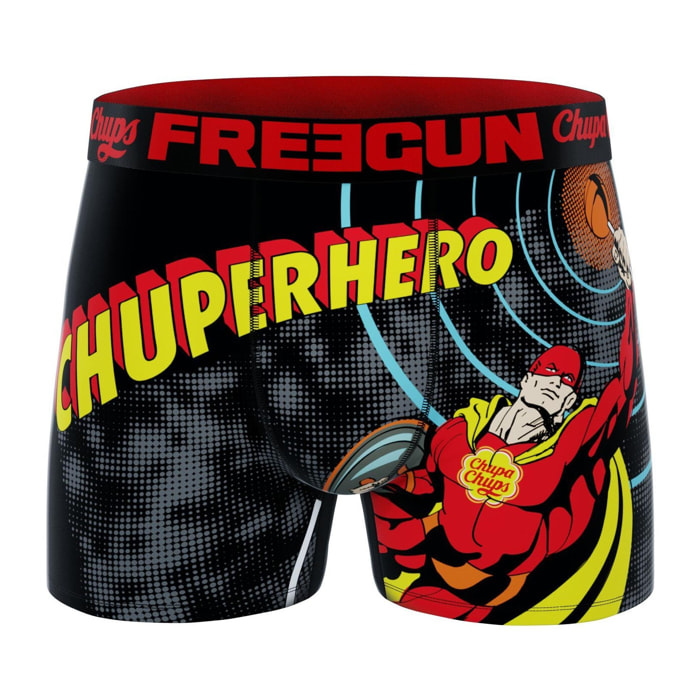 calzoncillo bóxer chupa chups-hero para hombre microfibra