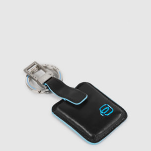 Piquadro Portachiavi con CONNEQU in pelle