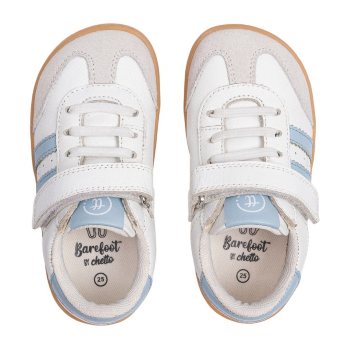 Barefoot Blanco-Celeste con Bandas – Chetto