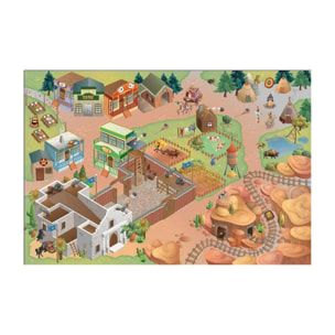 Tapis enfant sans velours village