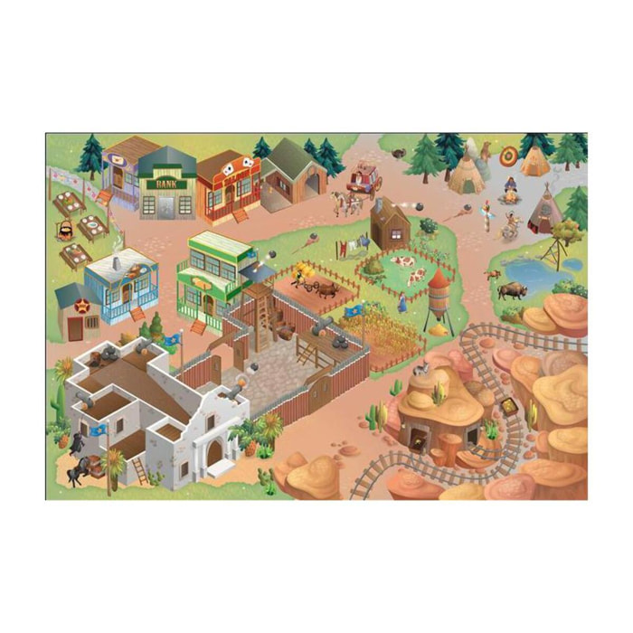 Tapis enfant sans velours village