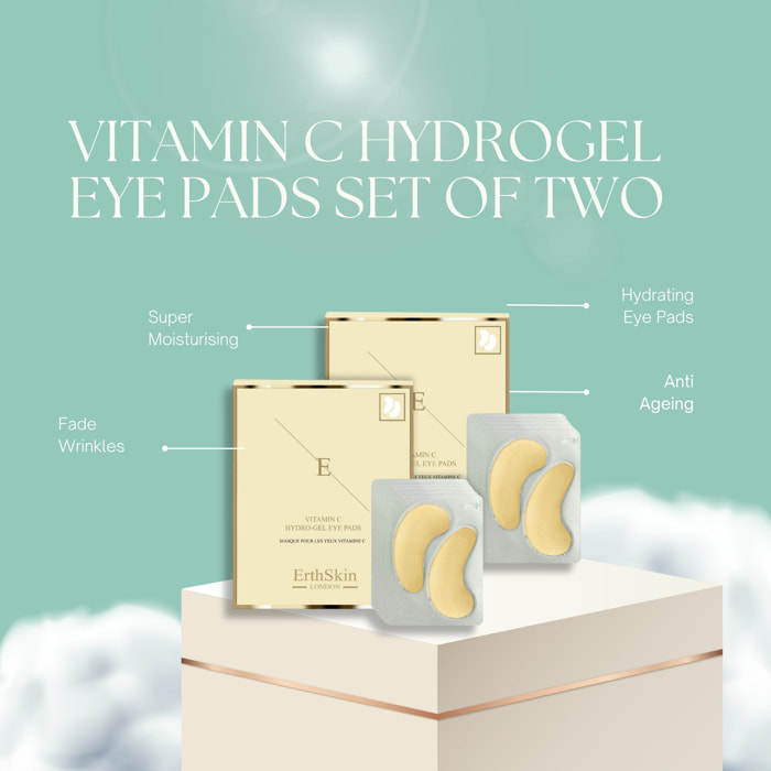 Parches oculares de hidrogel con vitamina C