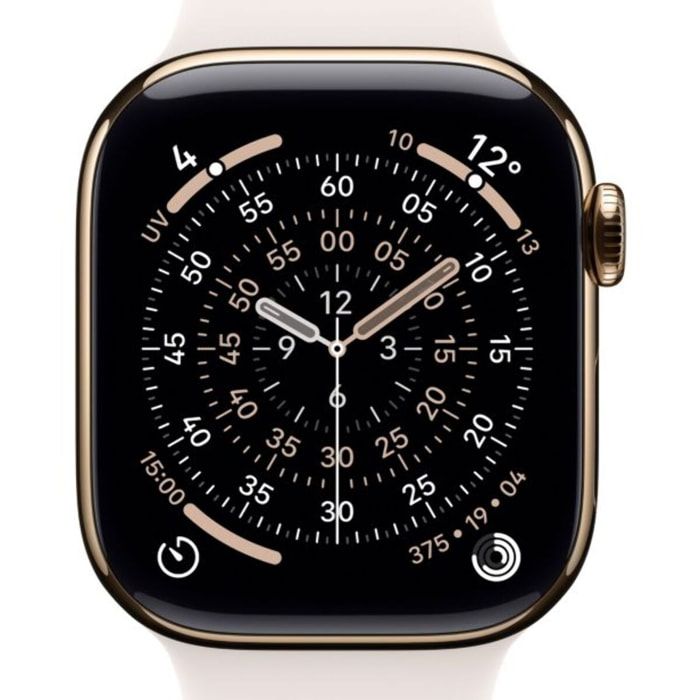 Montre connectée APPLE WATCH 42mm Tit Or / Rose Serie 11 S/M Cellular