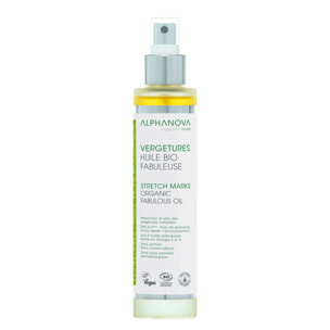 Alphanova Organic Mum - Huile Vergetures Fabuleuse Bio 100 ml