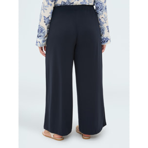 Fiorella Rubino - Pantaloni palazzo in jersey - Blu