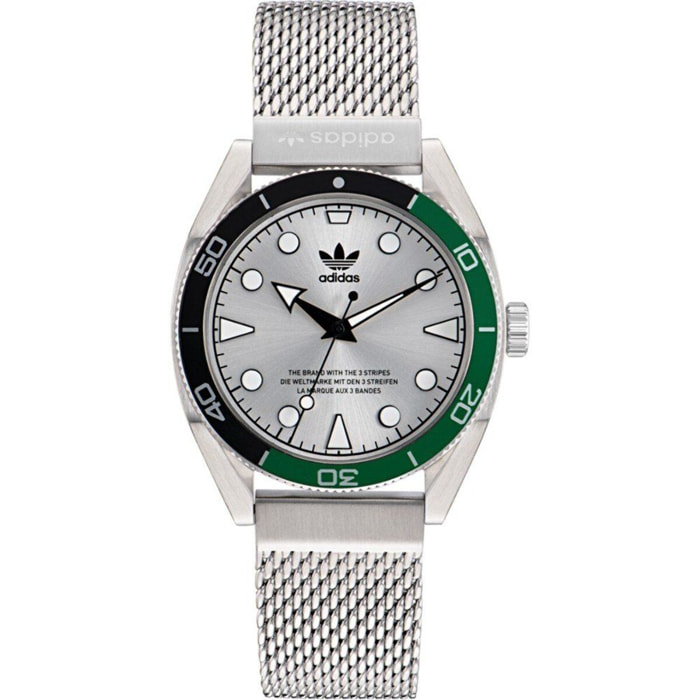 Reloj Adidas AOFH22503 Unisex Analogico Cuarzo con Correa de Acero inoxidable