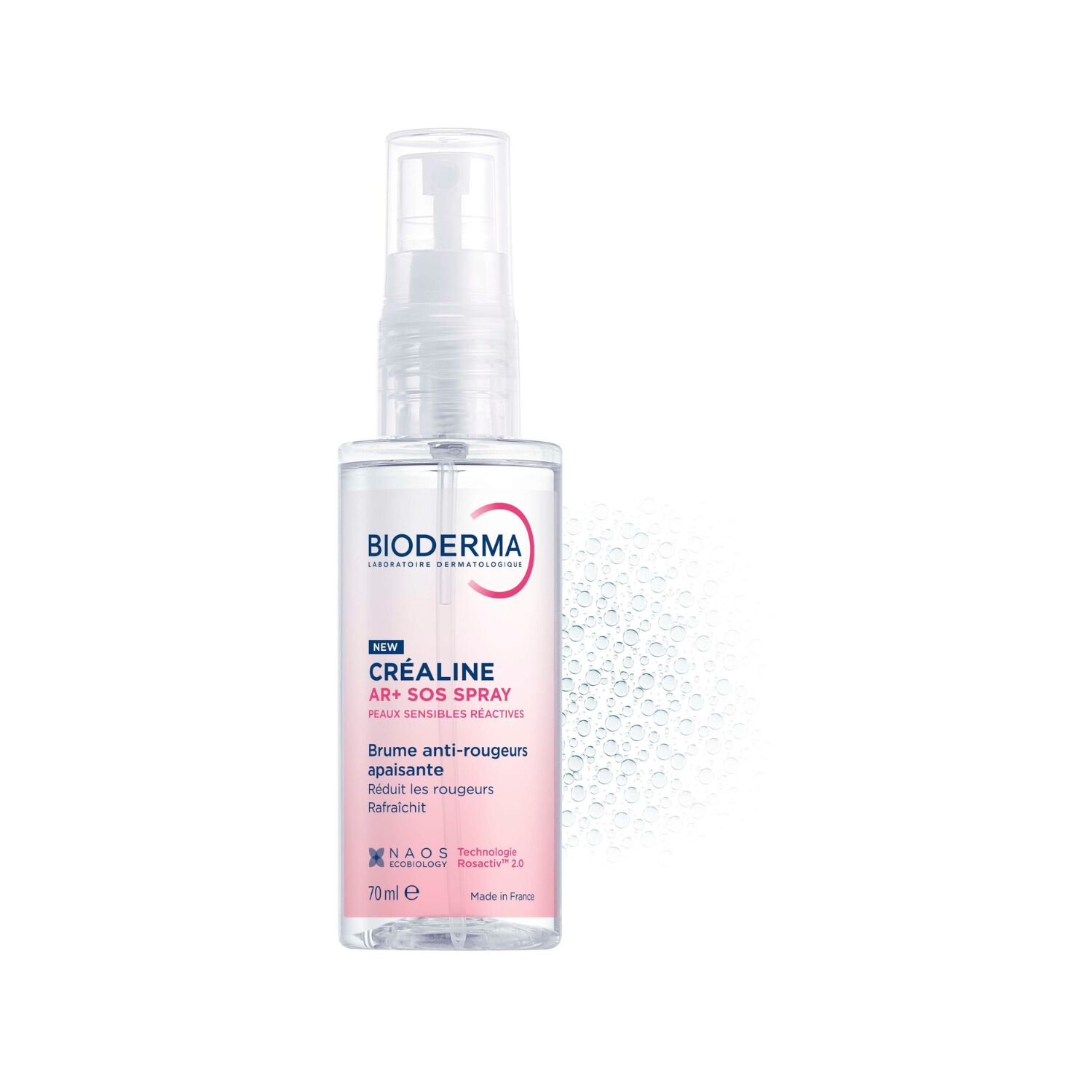Crealine AR+ - SOS Spray - Brume anti-rougeurs apaisante 70 ml