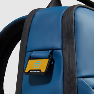 Piquadro Zaino per computer e iPad® con cinghia pettorale, porta bottiglia e RFID