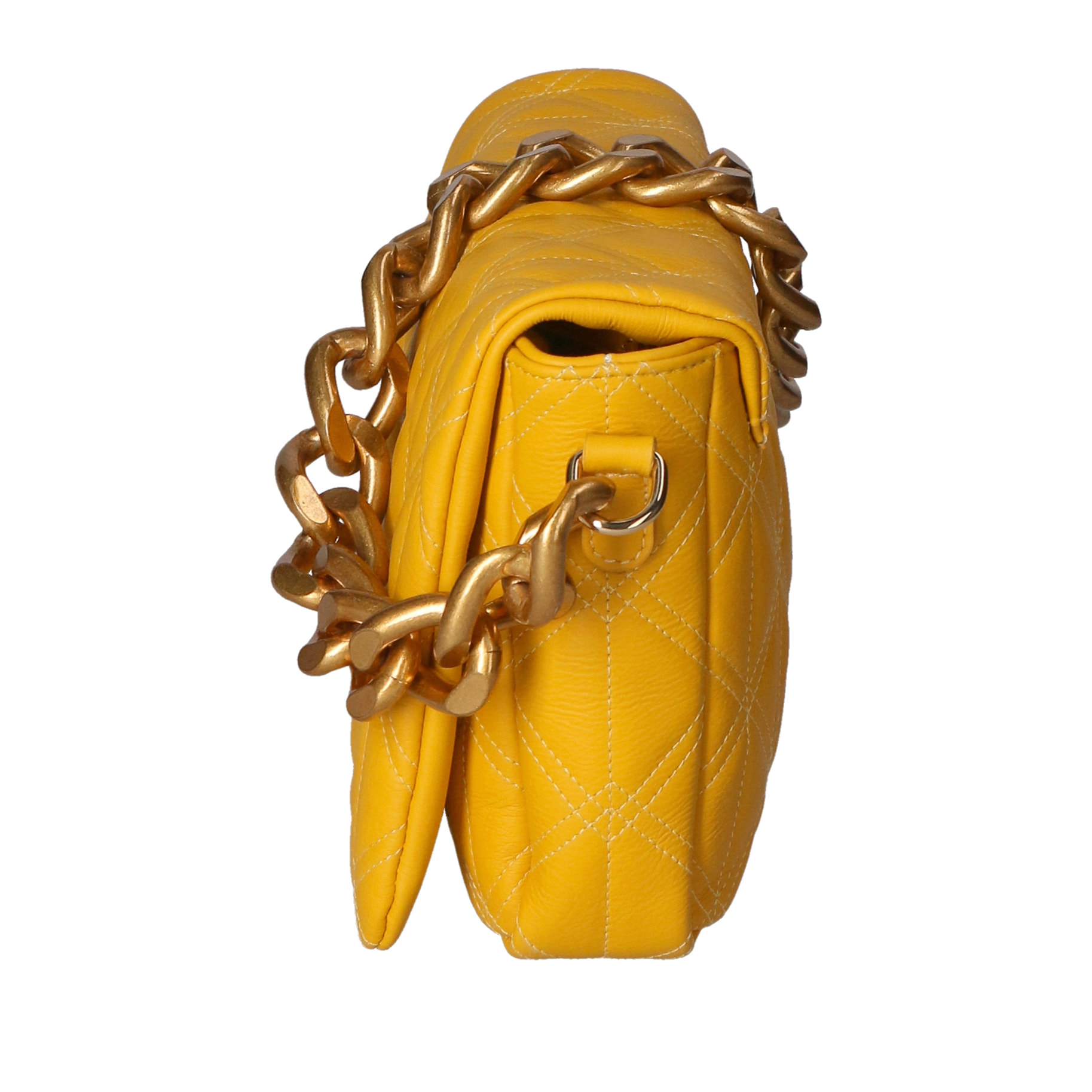 Borsa a spalla da Donna Agatha in Vera Pelle Made in Italy 17x25x9 cm