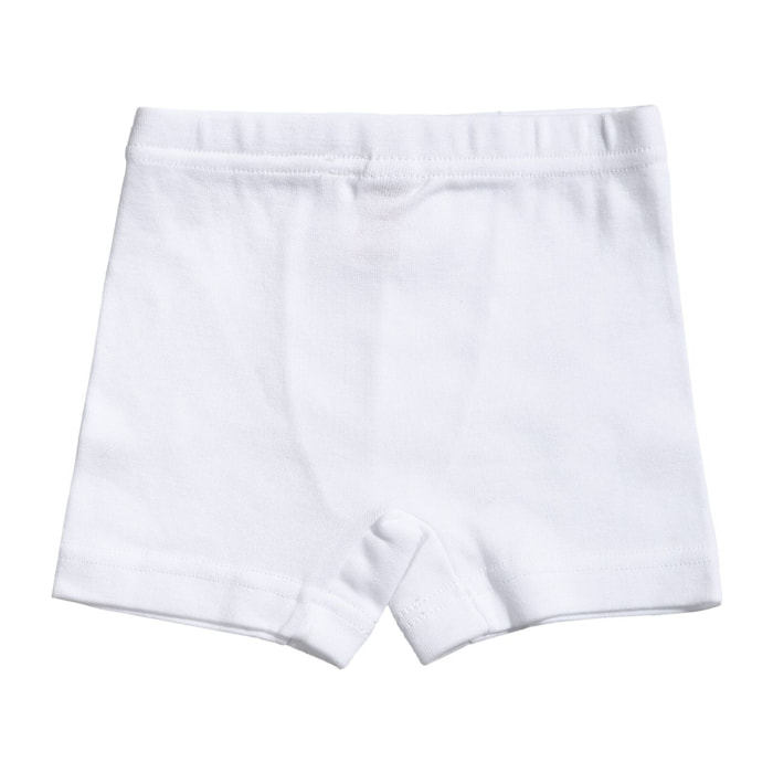 Boxer Basico Niño Canale 1X1 Blanco Talla 10