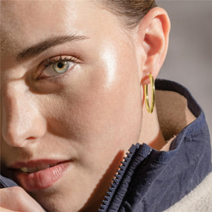 Pendientes Lux by Lux acabados oro amarillo 18k