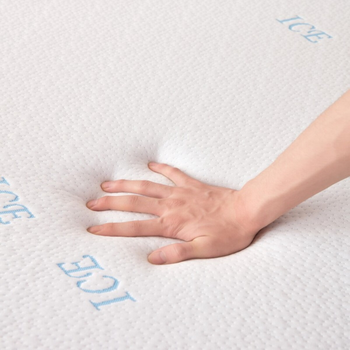 Matelas Universel | Mémoire de forme | Housse rafraîchissante été et déhoussable