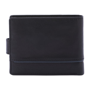 Portafoglio  da uomo In Vera pelle Made in Italy 10x12,5x2,5 cm