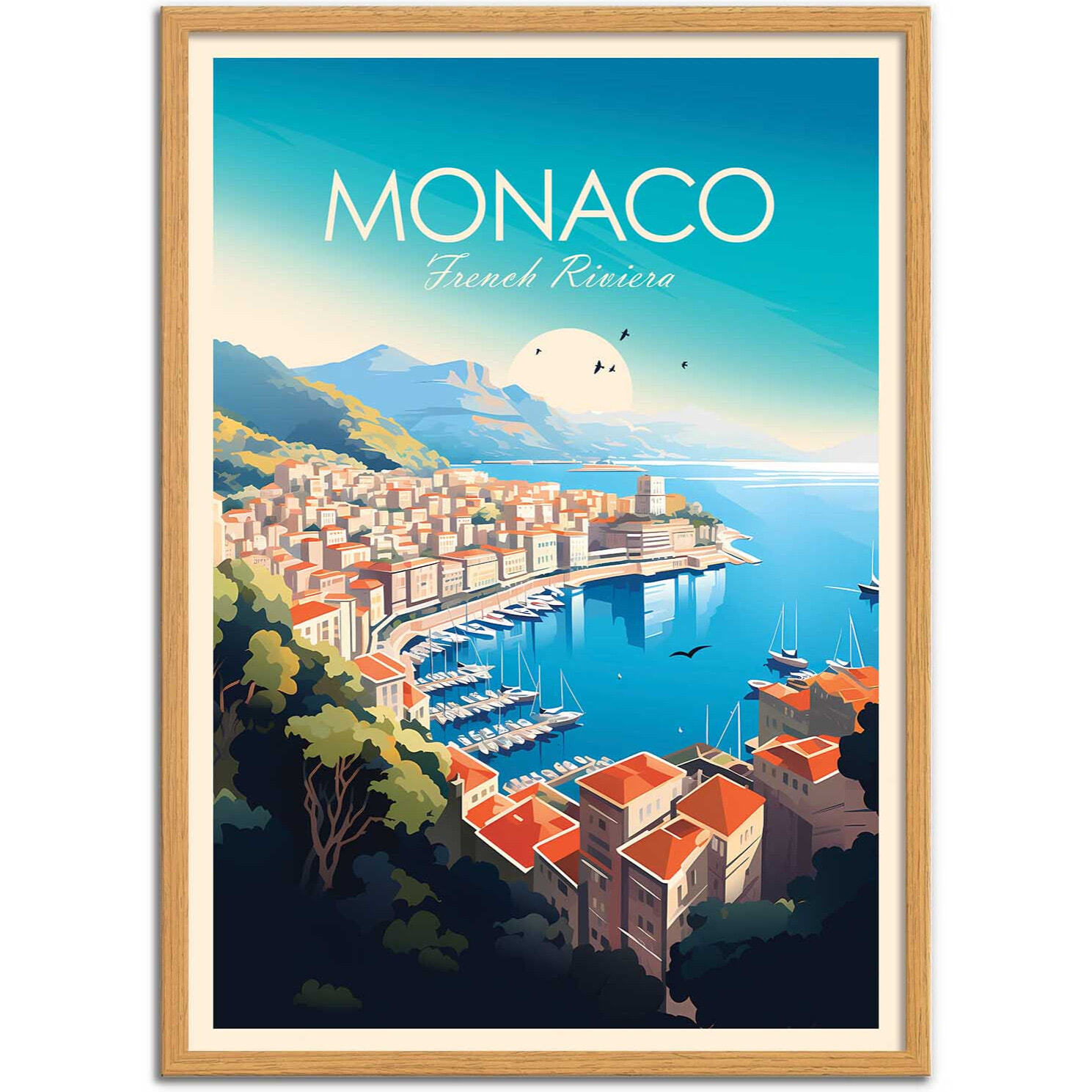 Affiche - Monaco - Studio Inception