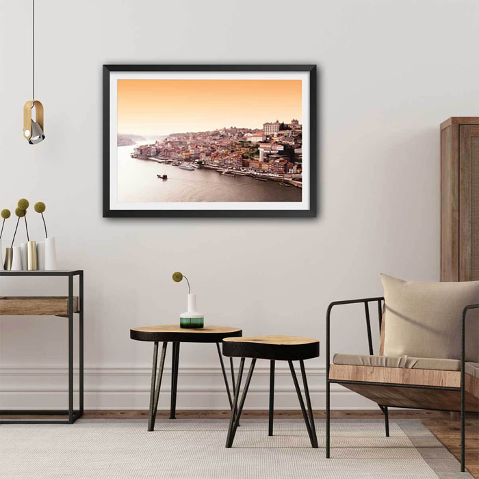 Affiche welcometoportugal lisbonne vue du tage Affiche seule