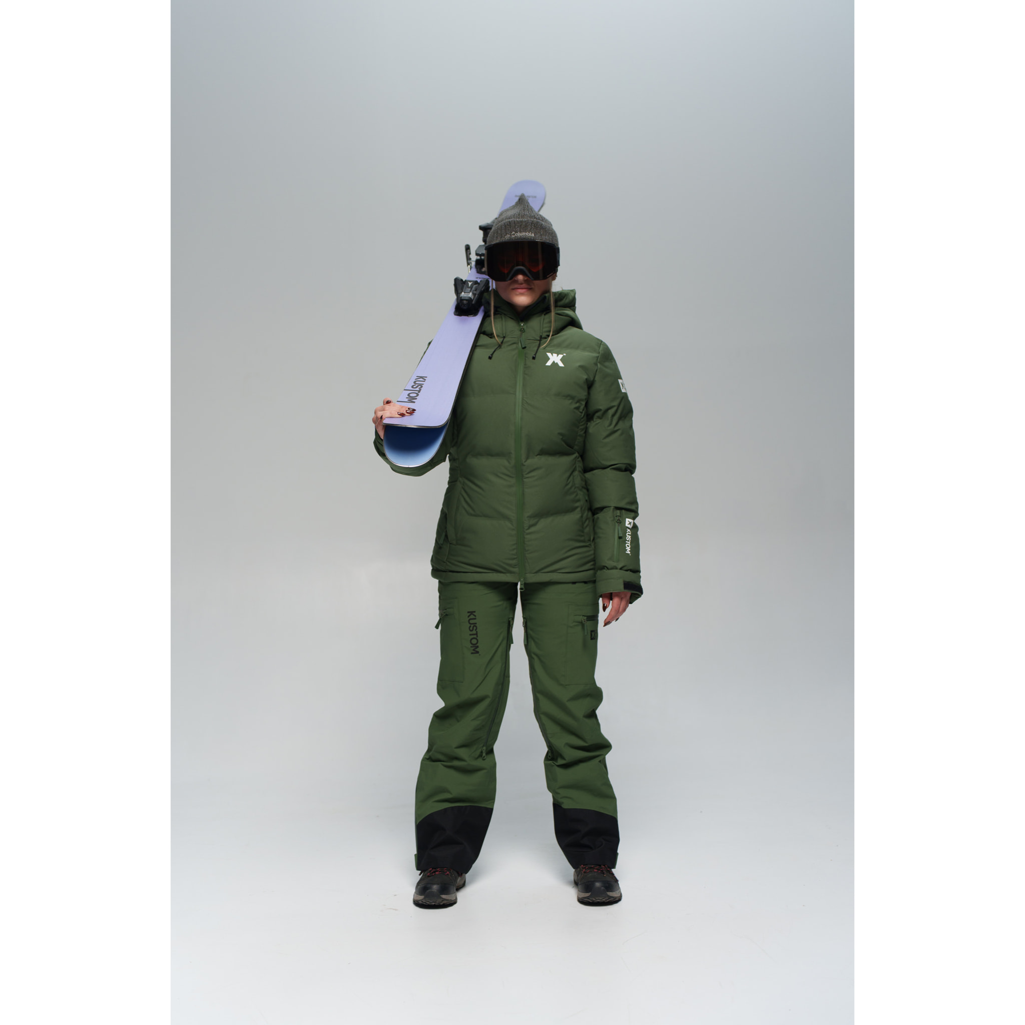 Chaqueta aislante para mujer KUSTOM SOLARA Insulated - Azulón