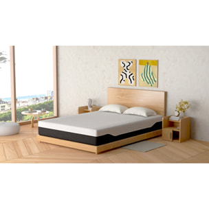 Materasso MemoryFoam Soft,zone differenziate,traspirante 180x200x24cm
