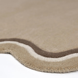 Tapis en laine LEO SCALLOP