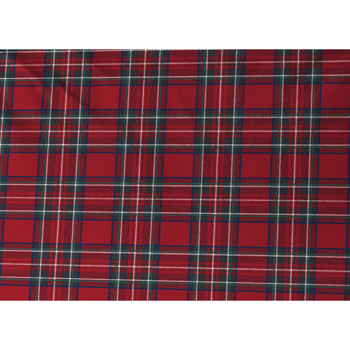 Copripiumino Parure Sacco 100% Cotone Kilt Rosso