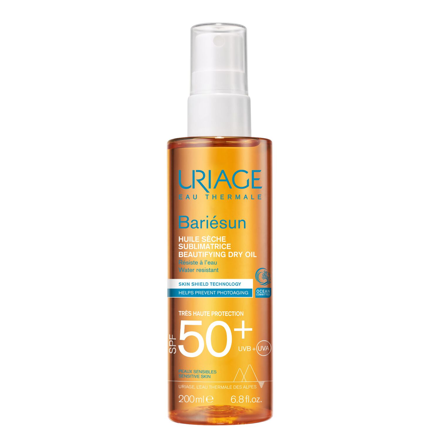 Bariesun SPF50+ - Huile Sèche sublimatrice 200ml
