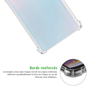 Coque Samsung Galaxy S10 Antichoc Silicone + 2 Vitres en verre trempé Protection écran