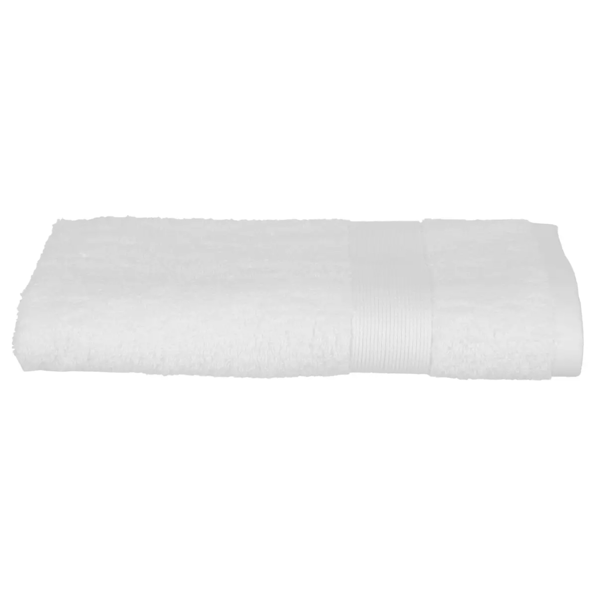Serviette de toilette "Essentiel" - coton 450 gr/m² - blanc 50x90 cm