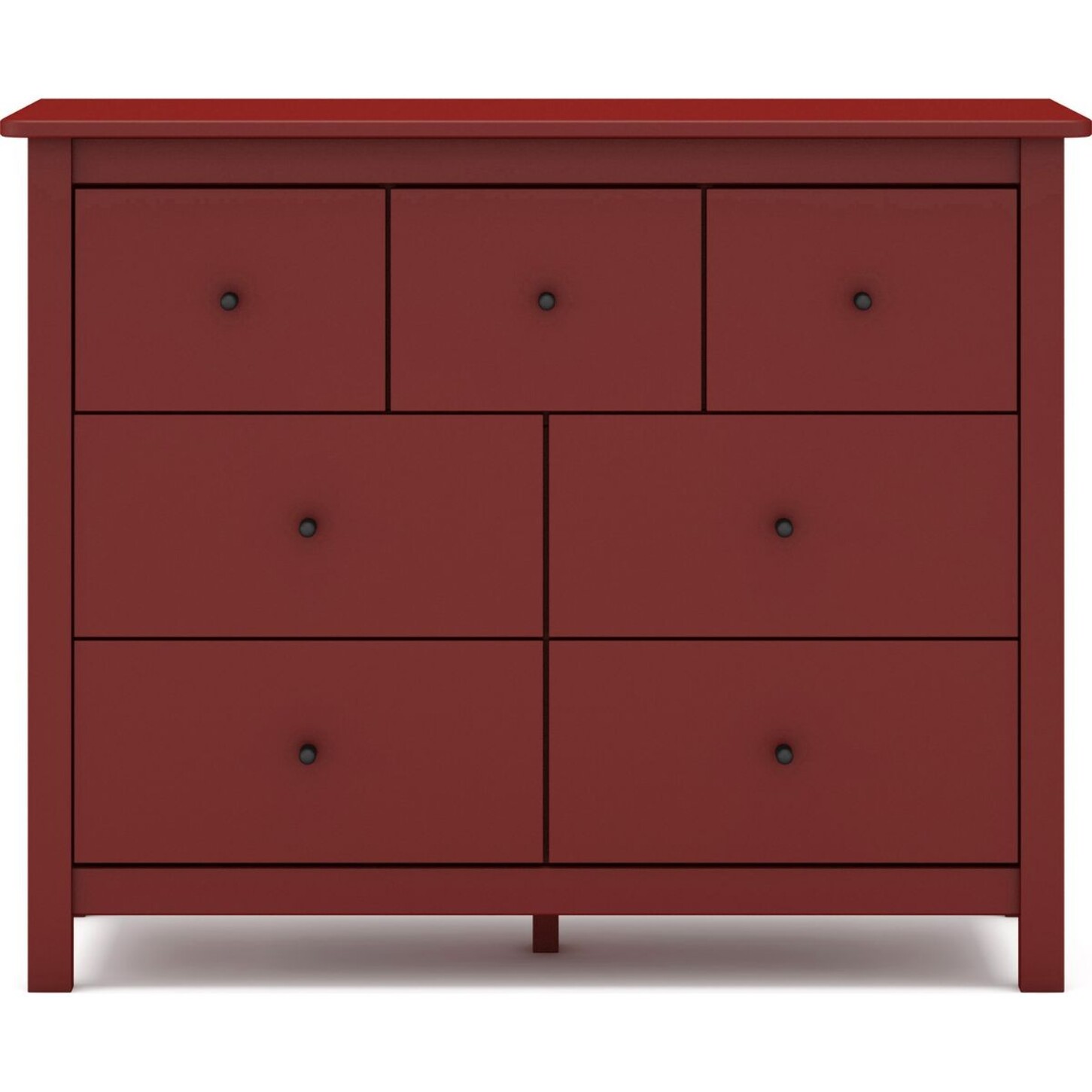 Commode 7 tiroirs en bois massif - MACHA