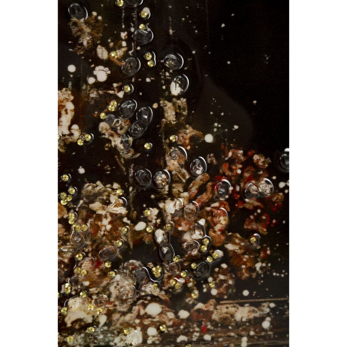 STAMPA DECORATA SU TELA LACCATA C/CORNICE MATERNITY -A- CM 60X3,5
X90