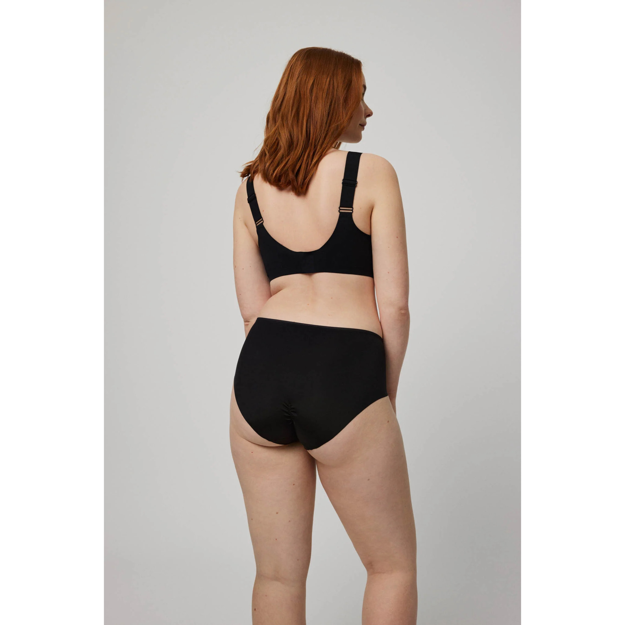 Mutandina alta da control nera