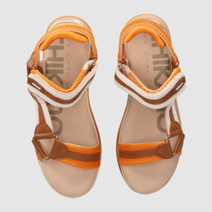 Sandalias de Piel Sintética - Multicolor - Tacón: 5 cm