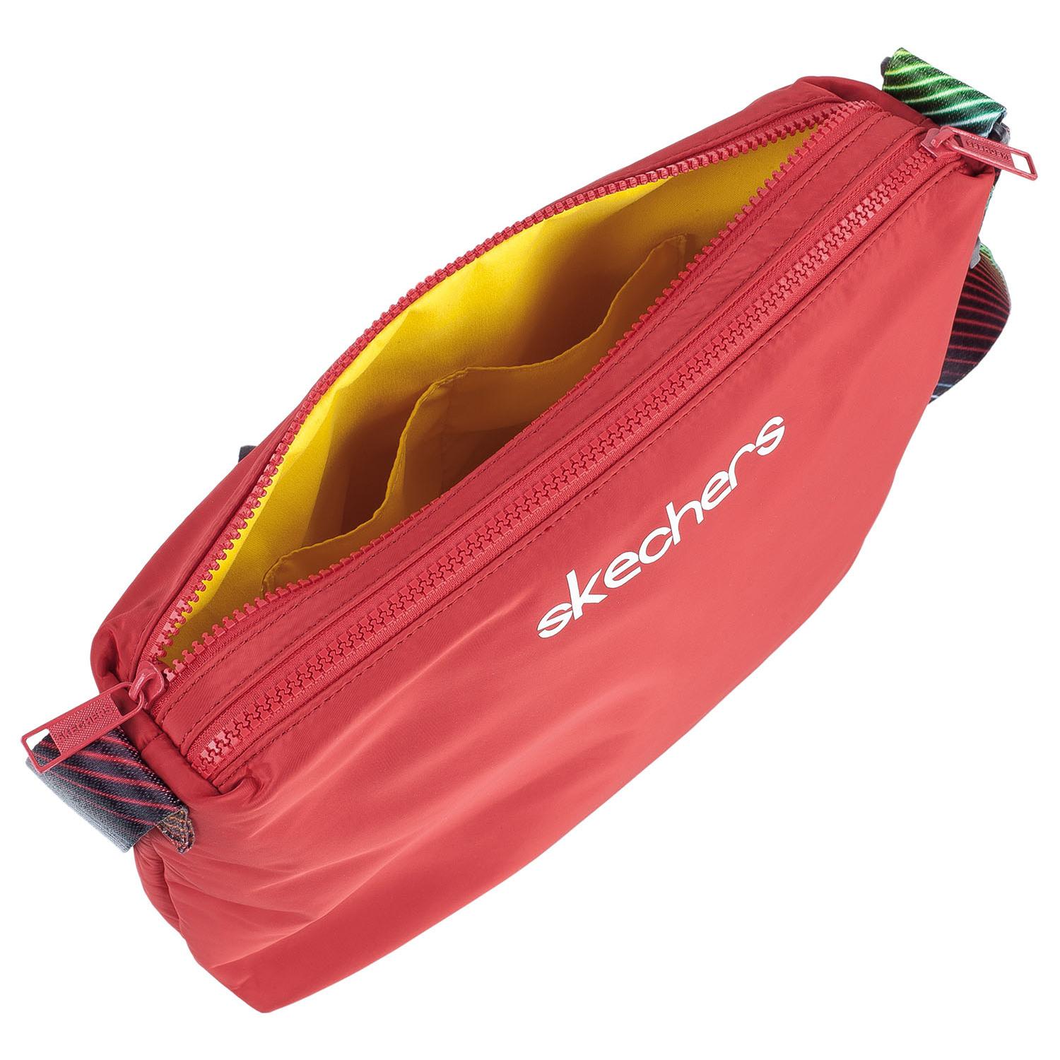 Bolso Bandolera Mujer Sint/Pu Skechers Mayah Rojo Cherry