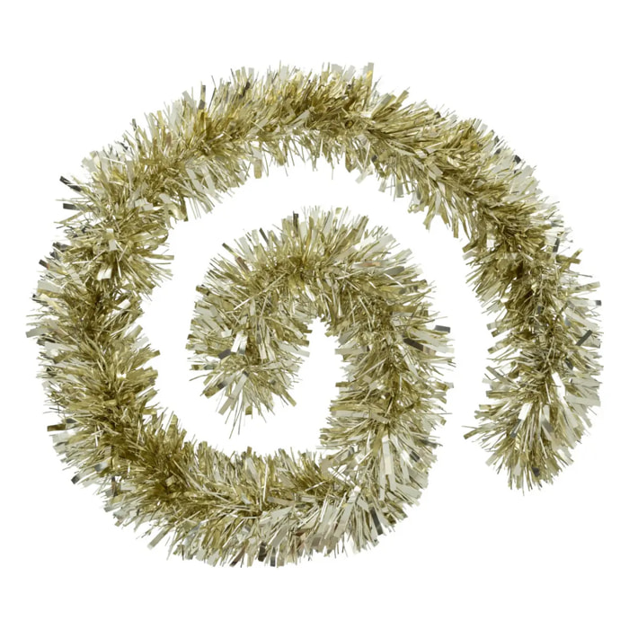 Guirlande de Noël boa 150x8x2m or