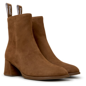 Botines - CAMPER Kora - Marron - Piel nobuk