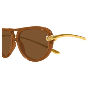 Gafas de Sol Bottega Veneta BV1418S-004 de Acetato Mujer 58 mm