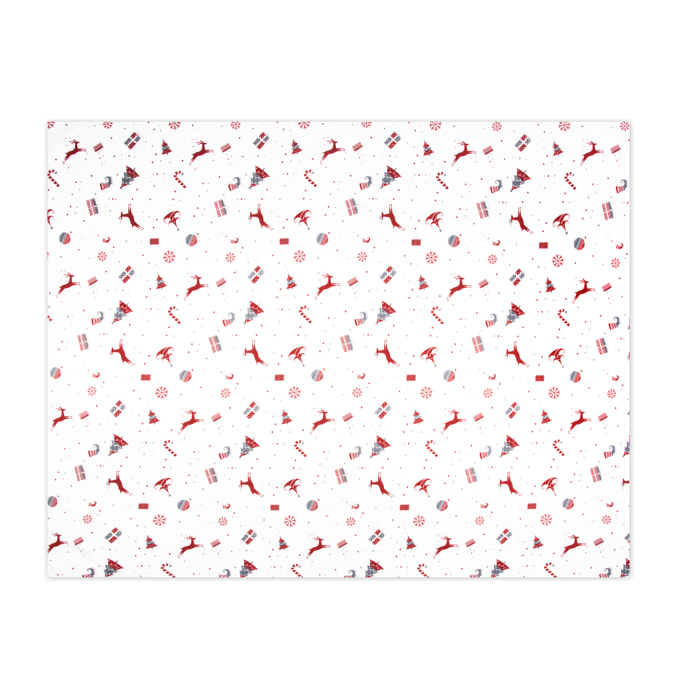 Tovaglia Excelsa – Merry Christmas, Cotone bianco