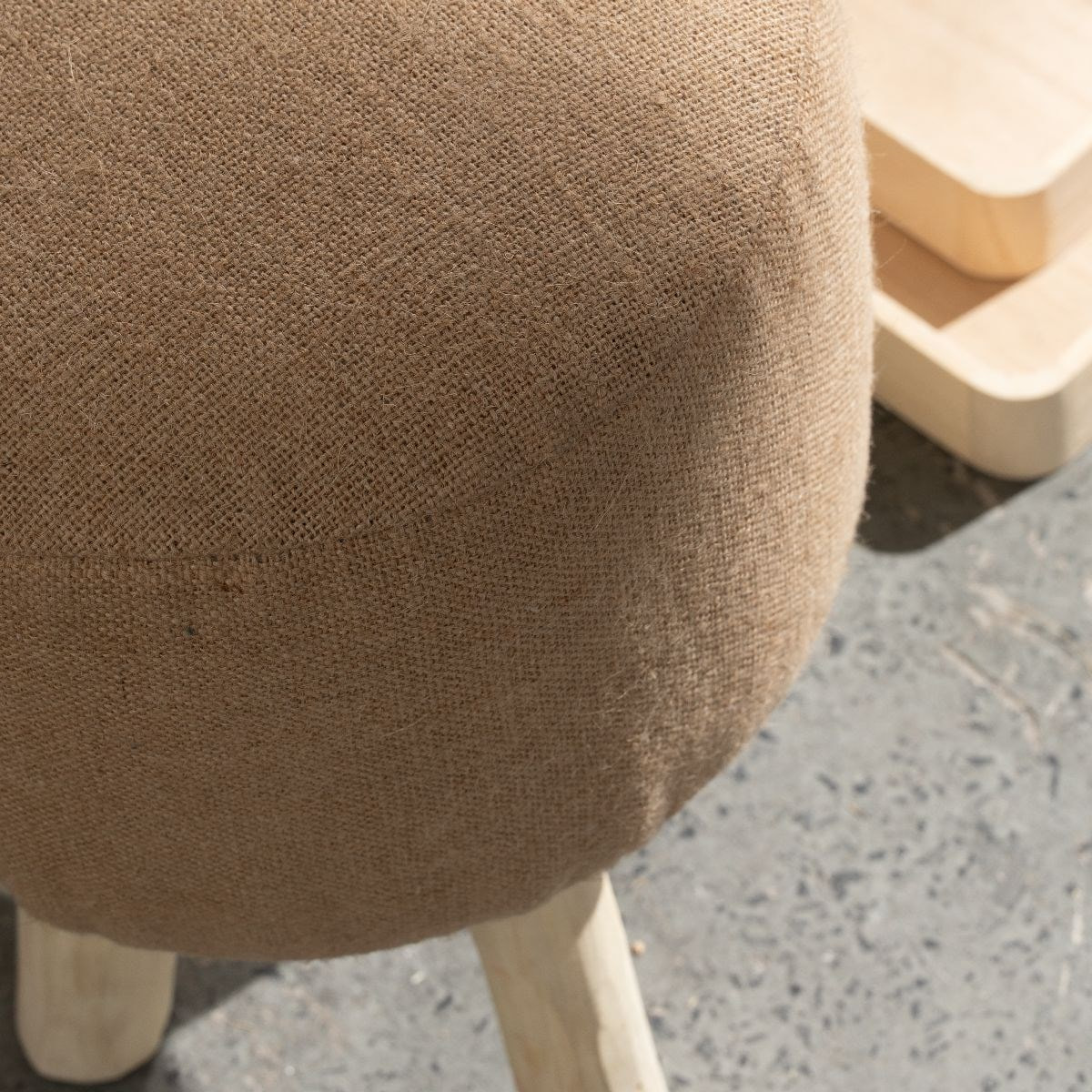 Tabouret Jute INDIES beige