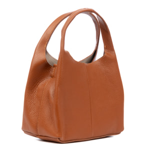 Barasso borsa a mano donna. Pelle autentica Dollaro.