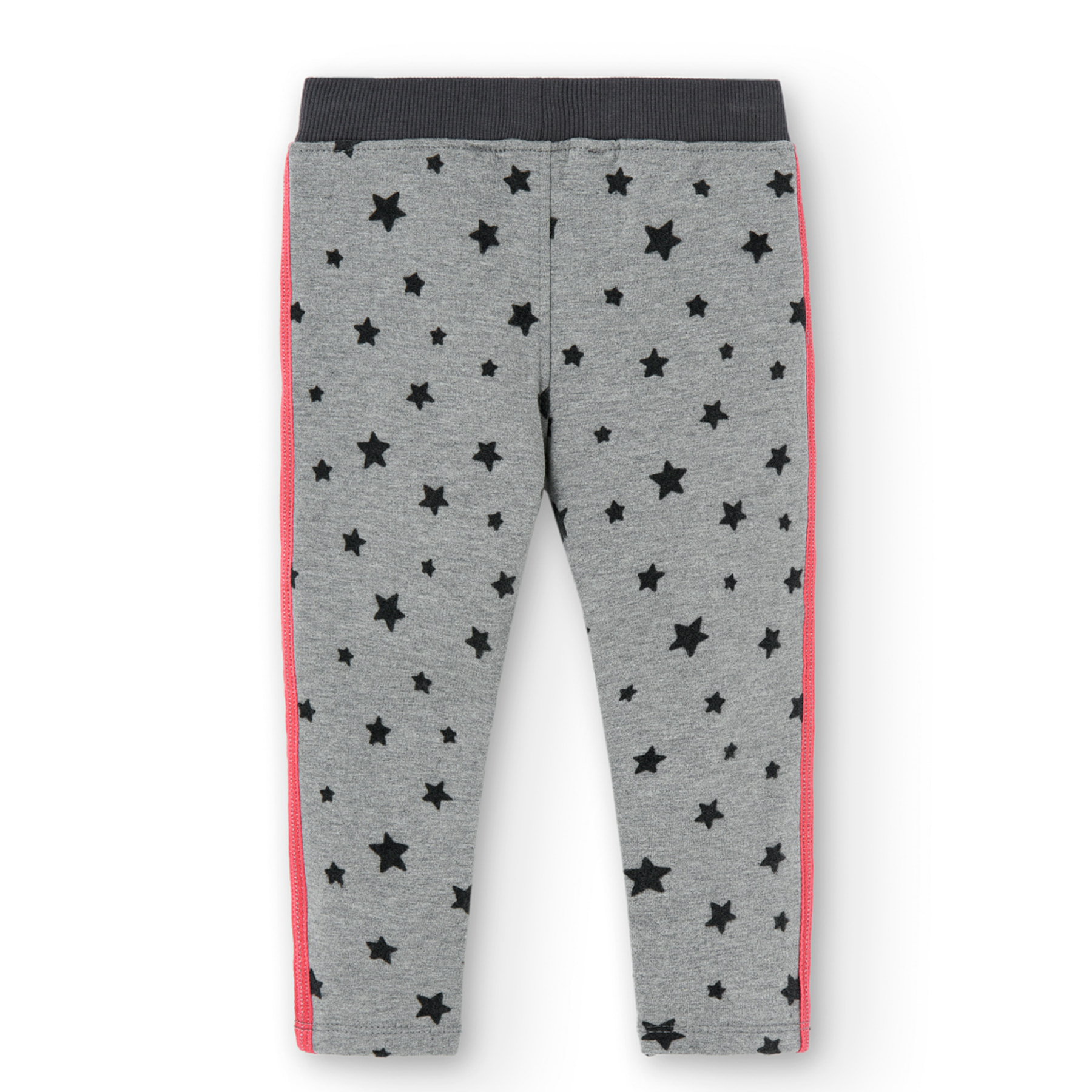 Pantalón felpa estrellas de bebé niña