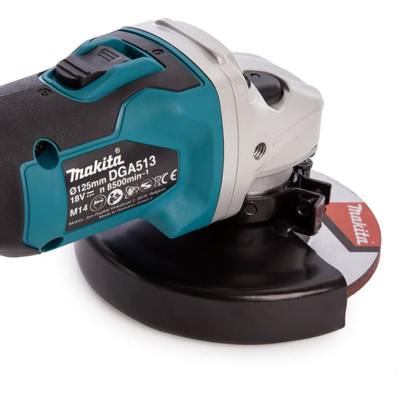 MAKITA Amoladora Ø125 mm 18V Li-Ion - Sin batería ni cargador - DGA513Z