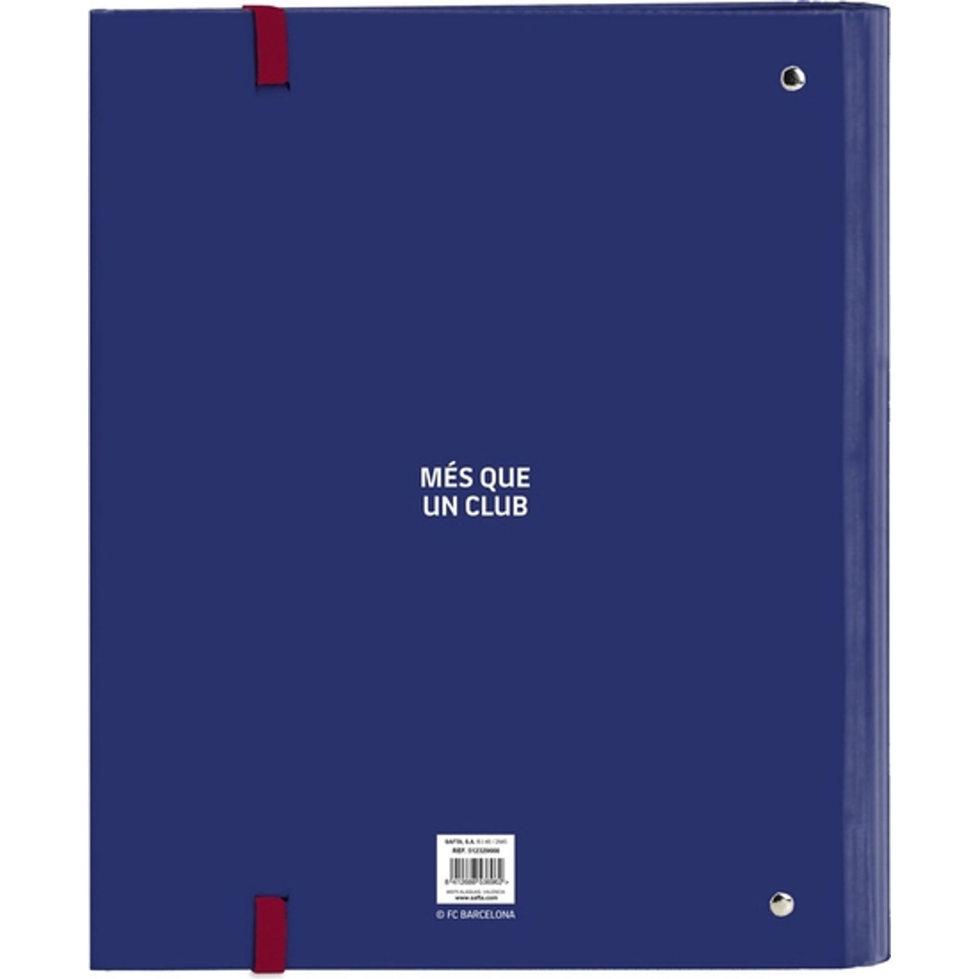 Carpeta 4 anillas 35mm c/recambio f.c.barcelona 1ª equip. 23/24