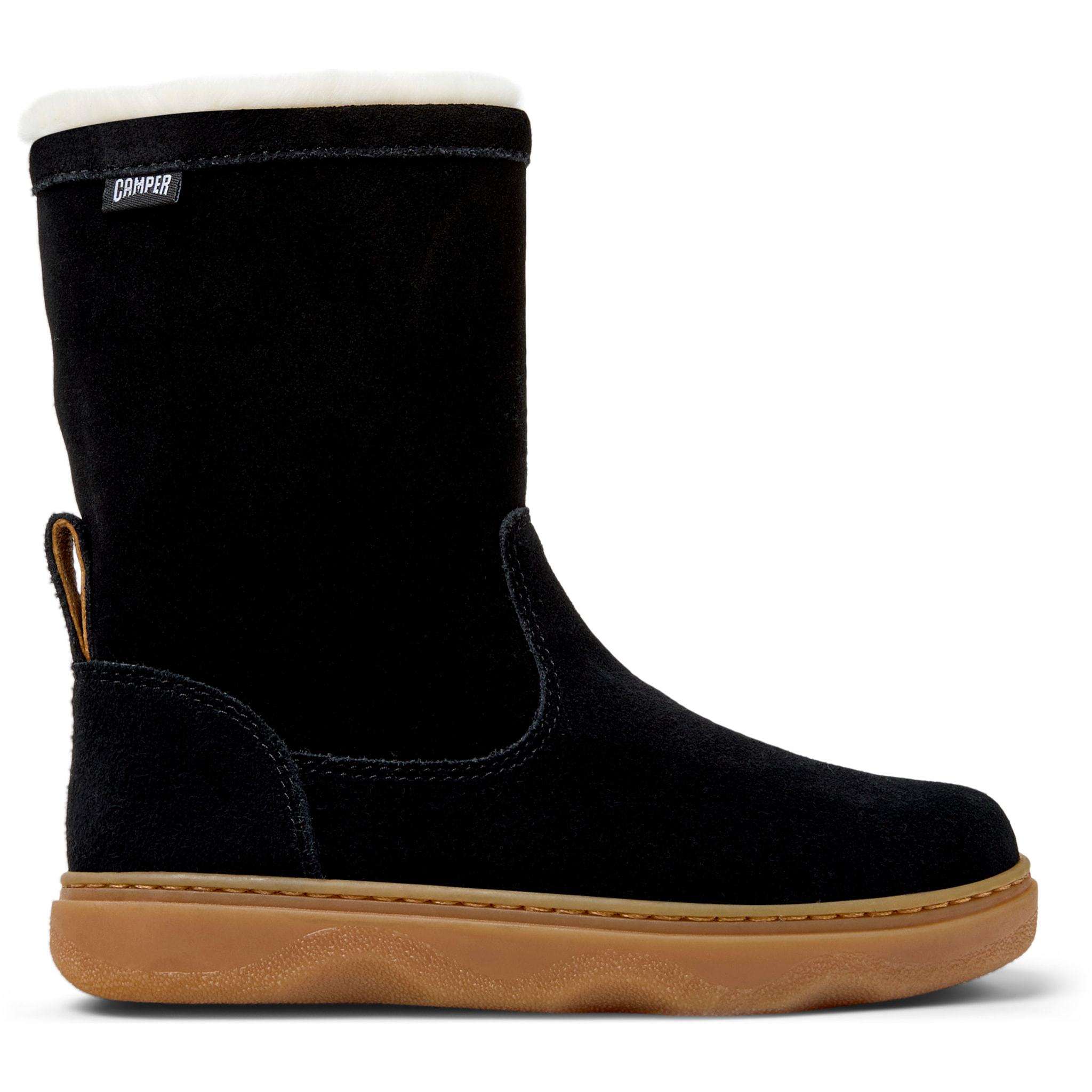 Botines - CAMPER Kiddo - Negro - Piel de ante