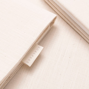 Set sábanas encimera + 2 fundas de almohada en color Ocre Scalpers Home