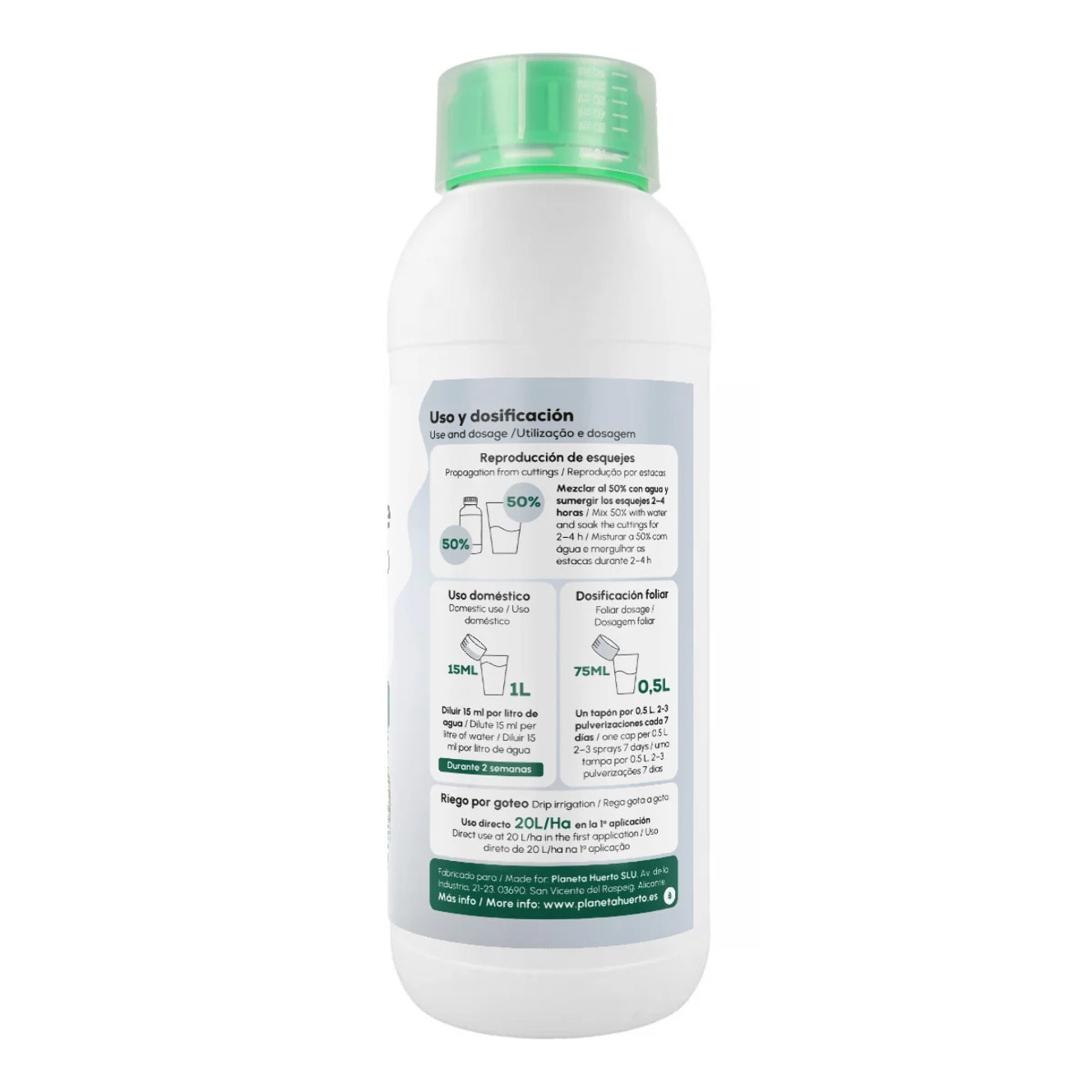 Enraizante Líquido Eco Planeta Huerto 1L