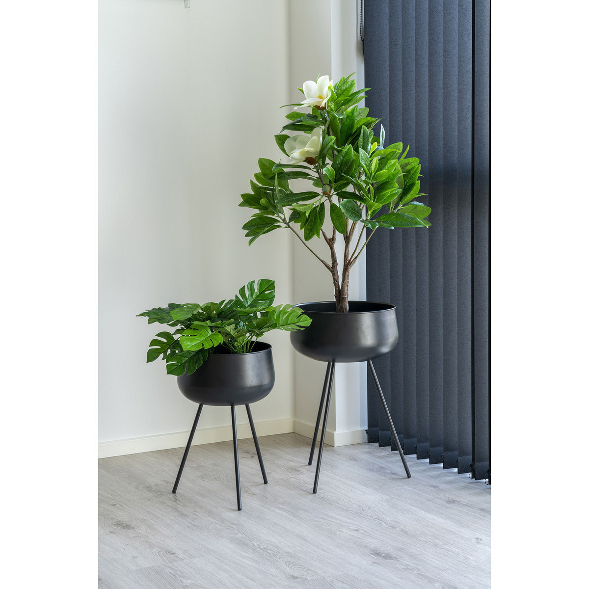 Monstera artificiale verde H 45 cm