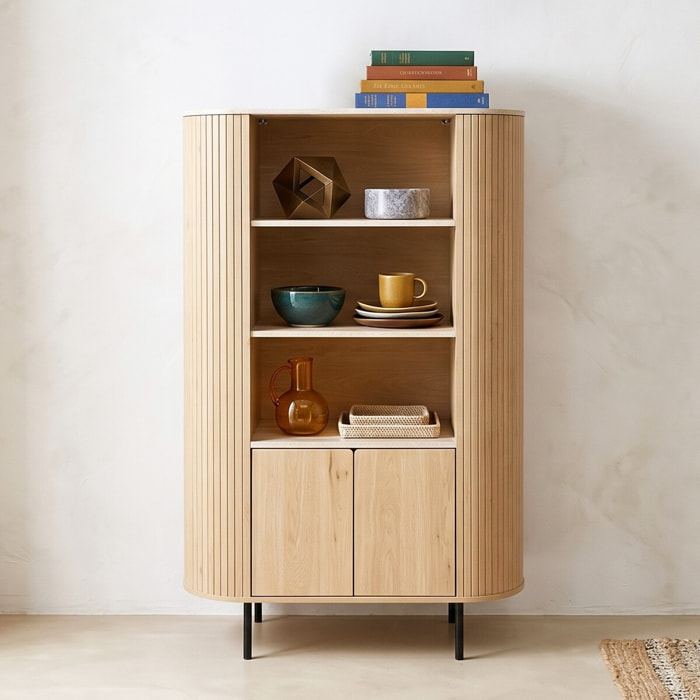 Buffet haut 2 portes 3 niches - JUNA