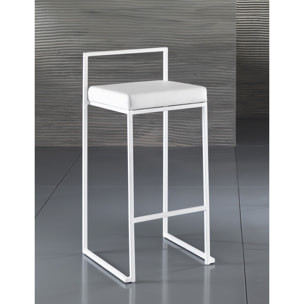 Oresteluchetta SET 2 SGABELLI BOISE WHITE