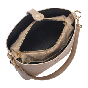 Borsa a mano Anna Luchini Beige