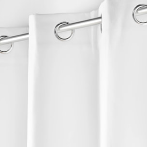 Rideau court isolant thermique - Blanc