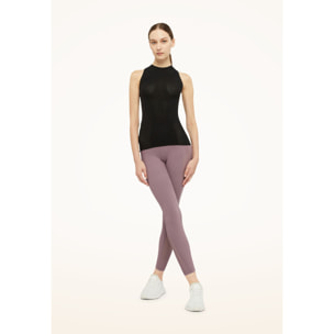 Top senza maniche Grid Net Top Sleeveless
